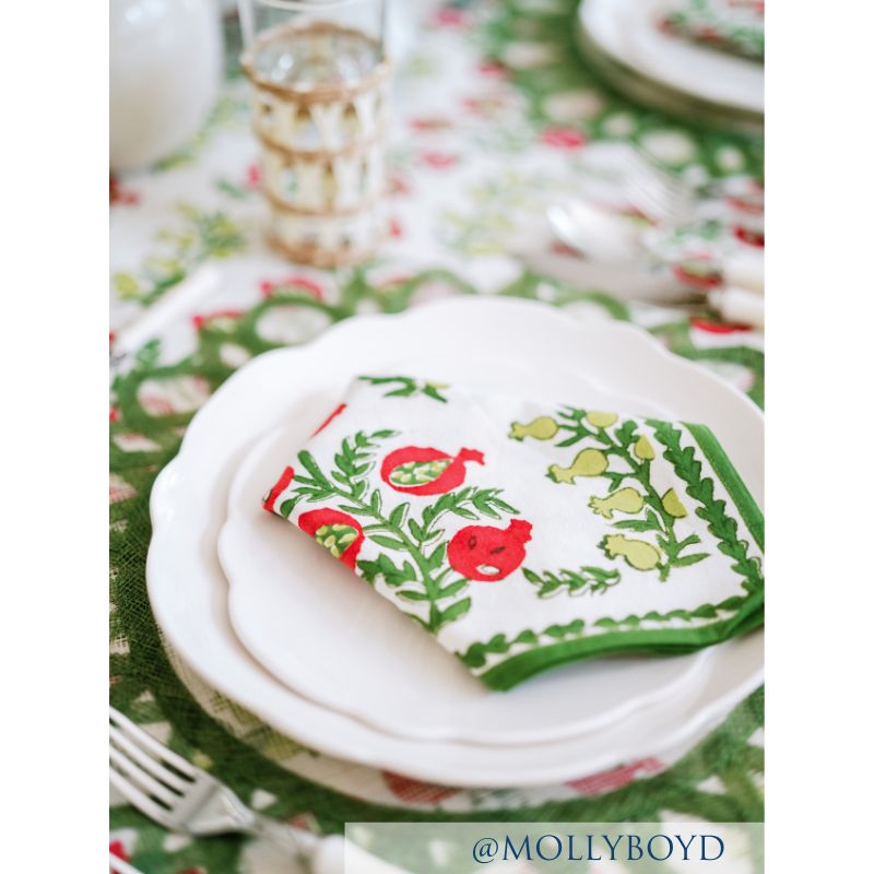 Scallop Melamine Salad Plates - Set of 4