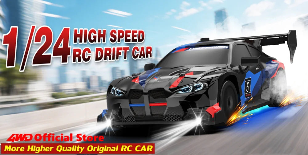 RC Drift Car Remote Control GTRPRO AE86PRO Model 4X4 Racing RTR Radio Truck Vehicle Toy Gift for Boy Girl Children Kid Adult