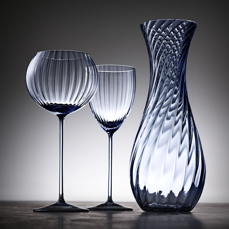 Laguna Blue White Wine Glasses